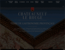 Tablet Screenshot of chateauneuflerouge.fr